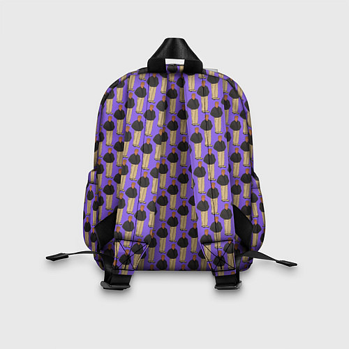Детский рюкзак Свидетель из Фрязино фиолетовый / 3D-принт – фото 2