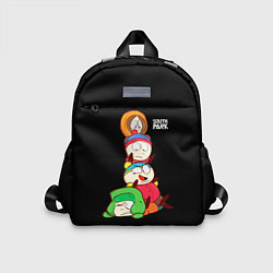 Детский рюкзак Южный парк персонажи - South Park, цвет: 3D-принт