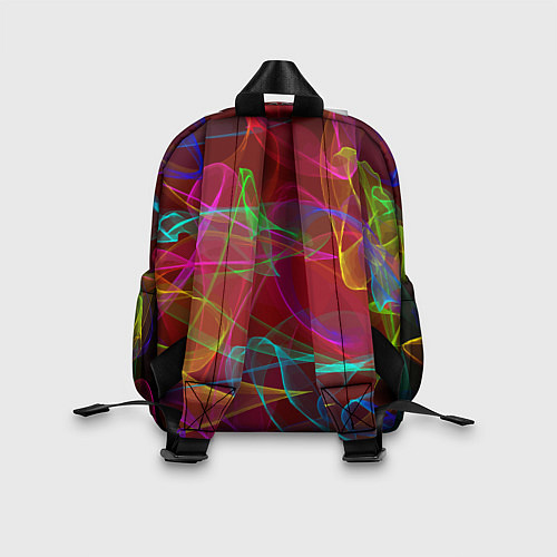 Детский рюкзак Color neon pattern Vanguard / 3D-принт – фото 2