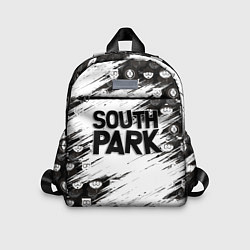Детский рюкзак Южный парк - персонажи и логотип South Park, цвет: 3D-принт