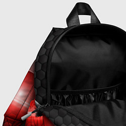 Детский рюкзак Muscle Красная классика авто, цвет: 3D-принт — фото 2