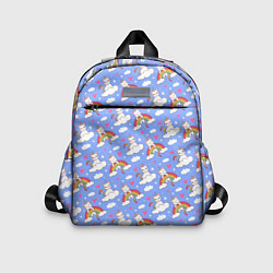 Детский рюкзак КОТ ЕДИНОРОГ, цвет: 3D-принт