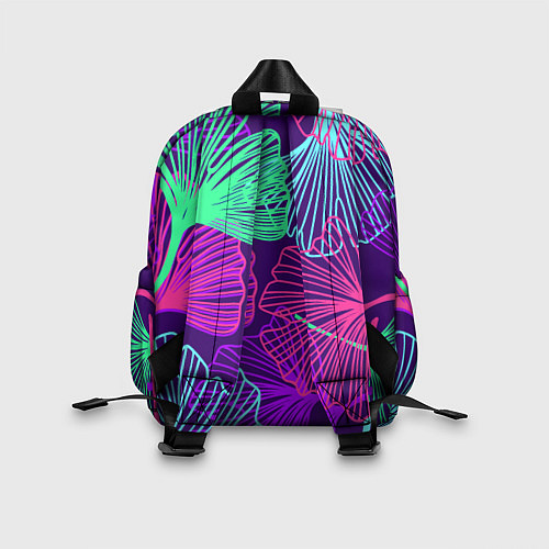 Детский рюкзак Neon color pattern Fashion 2023 / 3D-принт – фото 2