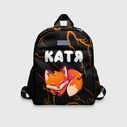 Детский рюкзак Катя - ЛИСИЧКА - Молнии, цвет: 3D-принт