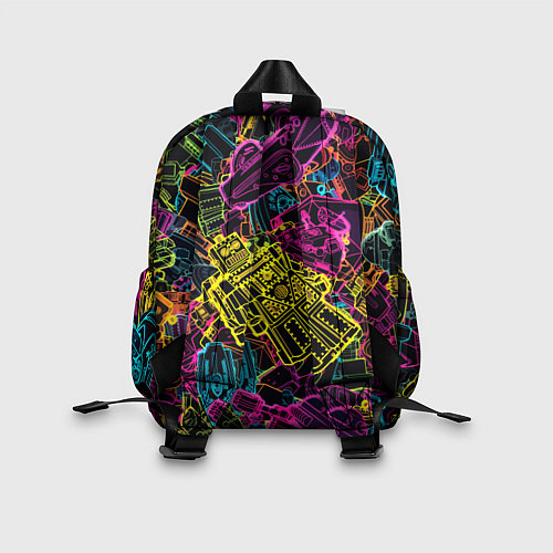 Детский рюкзак Cyber space pattern Fashion 3022 / 3D-принт – фото 2
