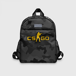Детский рюкзак Counter-Strike Камуфляж Тёмные Воды, цвет: 3D-принт