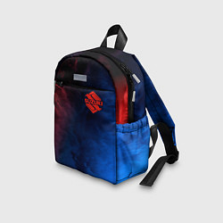 Детский рюкзак SUZUKI - Пламя, цвет: 3D-принт — фото 2