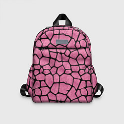 Детский рюкзак Шерсть розового жирафа, цвет: 3D-принт