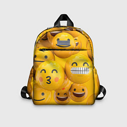 Детский рюкзак Смаилы, цвет: 3D-принт