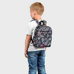 Детский рюкзак Холодная хохлома, цвет: 3D-принт — фото 2