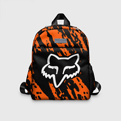 Детский рюкзак FOX MOTOCROSS ORANGE, цвет: 3D-принт