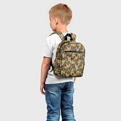 Детский рюкзак Текстурные узоры, цвет: 3D-принт — фото 2