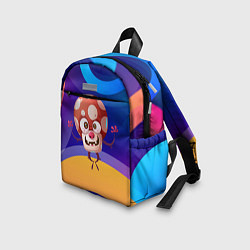 Детский рюкзак Живой гриб мухомор, цвет: 3D-принт — фото 2