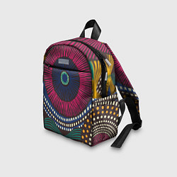 Детский рюкзак Африка Орнамент, цвет: 3D-принт — фото 2