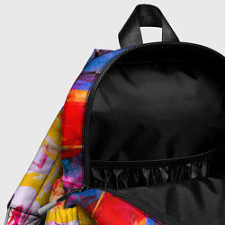 Детский рюкзак Импрессионизм Лето Абстракция Impressionism Summer, цвет: 3D-принт — фото 2