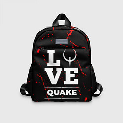 Детский рюкзак Quake Love Классика, цвет: 3D-принт