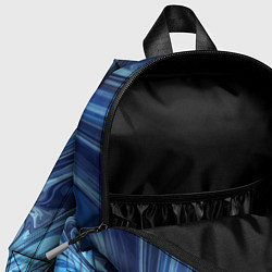 Детский рюкзак Абстрактный авангардный паттерн Abstract avant-gar, цвет: 3D-принт — фото 2