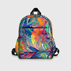 Детский рюкзак Летний тропический принт, цвет: 3D-принт