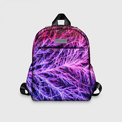 Детский рюкзак Авангардный неоновый паттерн Мода Avant-garde neon, цвет: 3D-принт