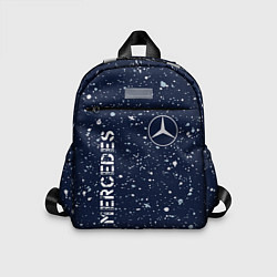Детский рюкзак МЕРСЕДЕС Mercedes Брызги, цвет: 3D-принт