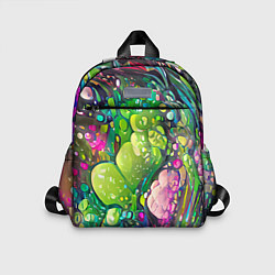 Детский рюкзак Токсичный принт, цвет: 3D-принт