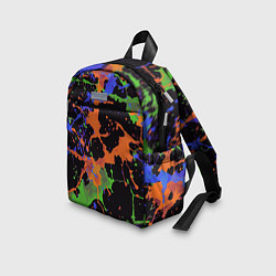 Детский рюкзак Абстрактный пятнистый узор, цвет: 3D-принт — фото 2