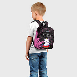 Детский рюкзак Алиса КОШКА Краски, цвет: 3D-принт — фото 2