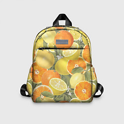 Детский рюкзак Апельсины и Лимоны, цвет: 3D-принт