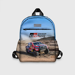 Детский рюкзак Toyota Gazoo Racing Rally Desert Competition Ралли, цвет: 3D-принт