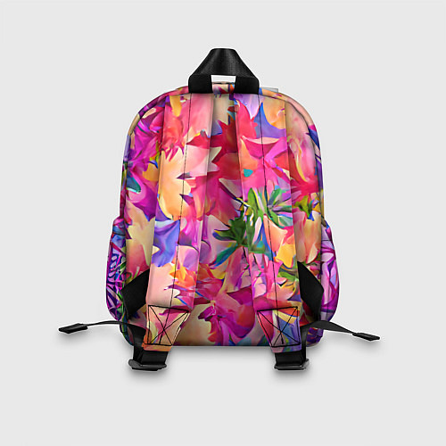 Детский рюкзак Цветочные бутоны / 3D-принт – фото 2