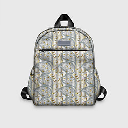 Детский рюкзак Бежевые светлые узоры