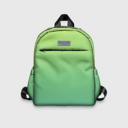 Детский рюкзак Shades of Green GRADIENT, цвет: 3D-принт