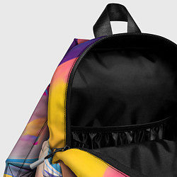 Детский рюкзак Красочные разводы Абстракция, цвет: 3D-принт — фото 2