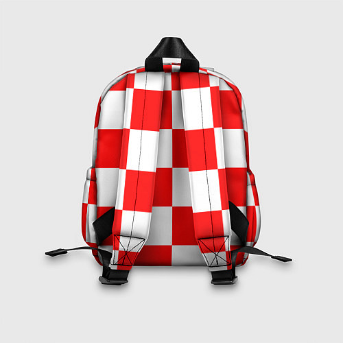 Детский рюкзак Atletico madrid кубики / 3D-принт – фото 2