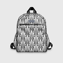 Детский рюкзак Современный геометрический узор светлый фон