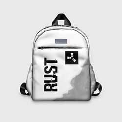 Детский рюкзак Rust Glitch на светлом фоне