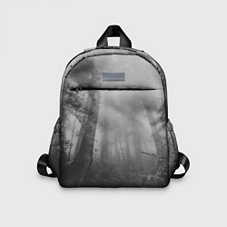 Детский рюкзак Темный мрачный лес деревья, цвет: 3D-принт