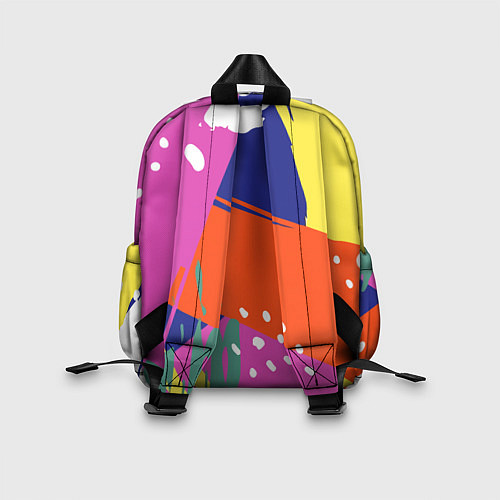 Детский рюкзак Красочная летняя картинка Fashion trend / 3D-принт – фото 2