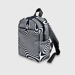 Детский рюкзак Гипнотические волны, цвет: 3D-принт — фото 2