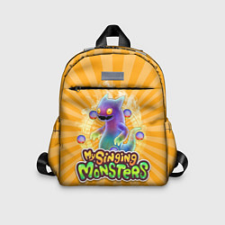 Детский рюкзак My Singing Monsters Вужас, цвет: 3D-принт