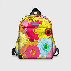 Детский рюкзак CHAMOMILE CHRYSANTHEMUMS, цвет: 3D-принт