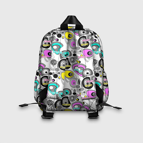 Детский рюкзак Sport and fitness / 3D-принт – фото 2