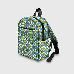 Детский рюкзак Шарики и кружочки, цвет: 3D-принт — фото 2