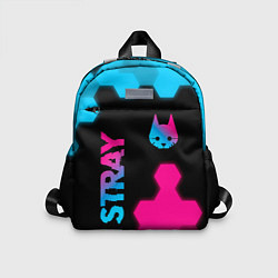 Детский рюкзак Stray: Neon Gradient, цвет: 3D-принт