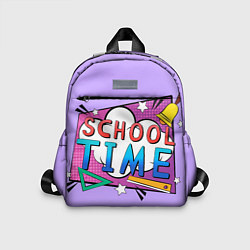 Детский рюкзак School time, цвет: 3D-принт