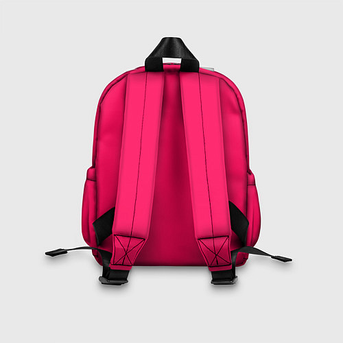 Детский рюкзак Розовый монстр / 3D-принт – фото 2