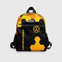 Детский рюкзак Volkswagen - gold gradient: символ и надпись верти