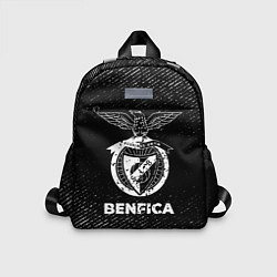 Детский рюкзак Benfica с потертостями на темном фоне, цвет: 3D-принт