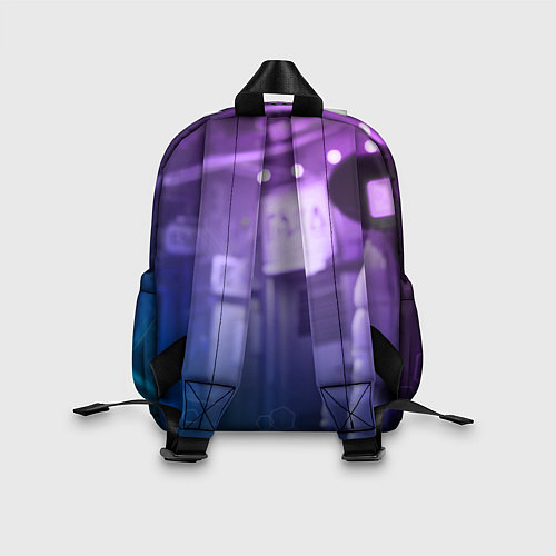 Детский рюкзак Stray - мордочка - neon / 3D-принт – фото 2