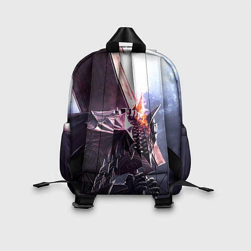 Детский рюкзак Берсерк С Мечечём На Плече / 3D-принт – фото 2